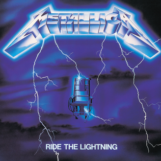 Obal desky Ride the Lightning